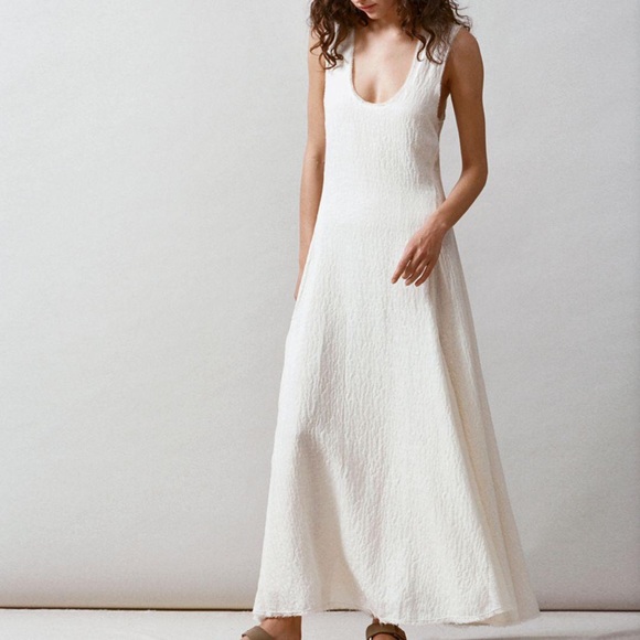 Elizabeth and James Dresses & Skirts - Elizabeth & James Lenox Linen and Silk Blend Dress